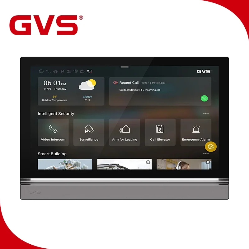 Smart Home Controller - แผงควบคุม KNX แบบสัมผัสใหม่ รองรับฟังก์ชันครบถ้วนของระบบบ้านอัจฉริยะ KNX และระบบควบคุมการเข้าออกด้วยวิดีโออินเตอร์คอม