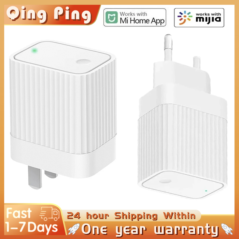Smart Home Yeelight - Qingping บลูทูธเกตเวย์ Qingping ฮับ WiFi ระยะไกลดูข้อมูลย่อยอุปกรณ์เชื่อมต่ออัจฉริยะอุปกรณ์บ้านสำหรับ
