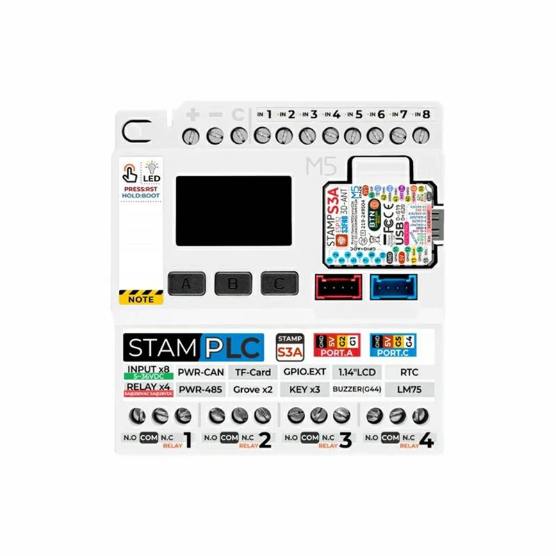 Smart Home With Plc - M5stamp PLC Controller โมดูล M5stamps3 ขั้นสูง