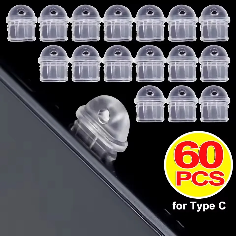 Smart Home Yeelight - ปลั๊กกันฝุ่น Type-C สำหรับพอร์ตชาร์จ ป้องกันฝุ่นและสิ่งสกปรก ฝาครอบซิลิโคน สำหรับ