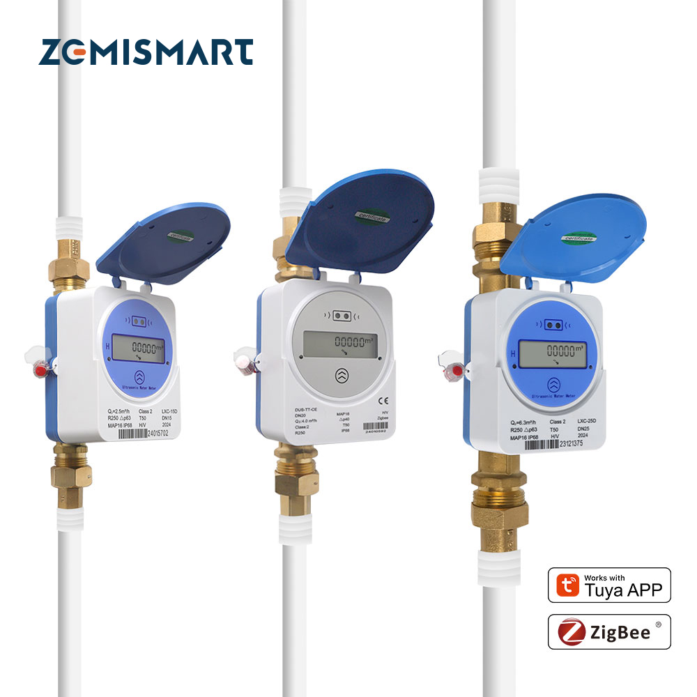 Smart Home Energy - มิเตอร์น้ำอัจฉริยะ Zemismart Zigbee แบบอัลตราโซนิก ใช้งานร่วมกับ Tuya