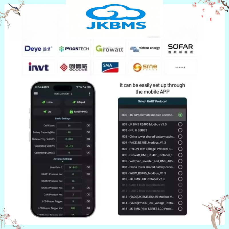 JIKONG JKBMS V19 อินเวอร์เตอร์ - Smart Home Energy บทวิจารณ์และราคา
