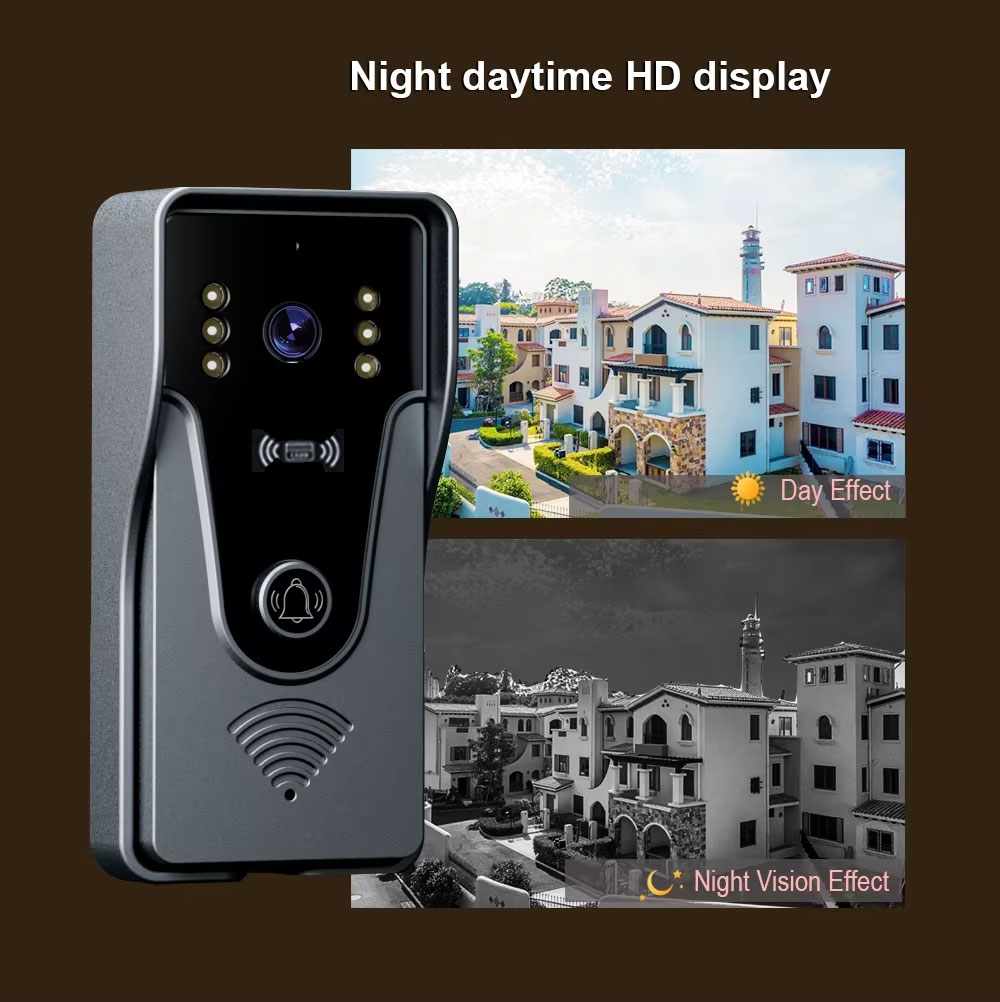 Tuya 1080P 10 นิ้วหน้าจอสัมผัส - Smart Home Video Doorbell App บทวิจารณ์และราคา