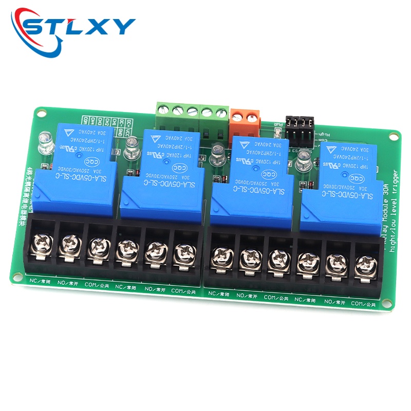 โมดูลรีเลย์ 4 ช่อง DC 5V/12V/2 - Smart Home With Plc บทวิจารณ์และราคา
