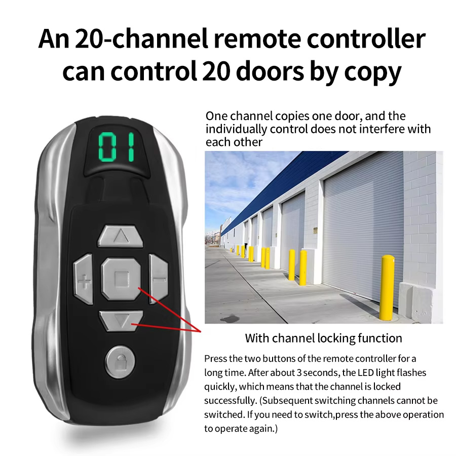รีโมทคอนโทรลประตูโรงรถอเนกประส - Smart Home Villa บทวิจารณ์และราคา