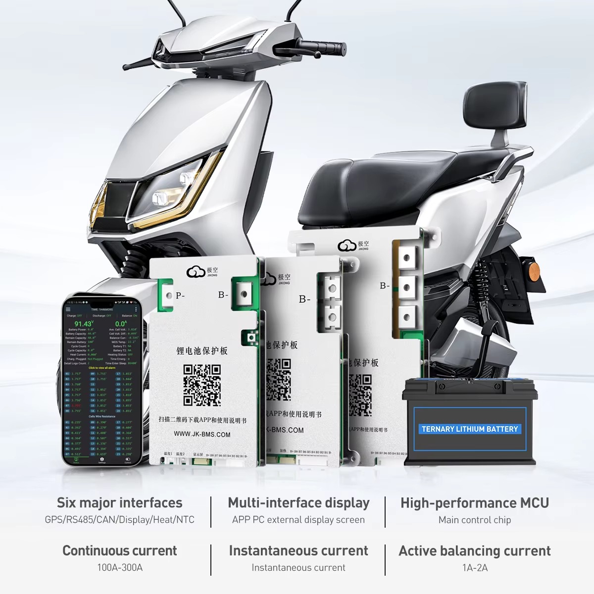 JIKONG JK-B2A24S30P 300A ระบบค - Smart Home Energy บทวิจารณ์และราคา