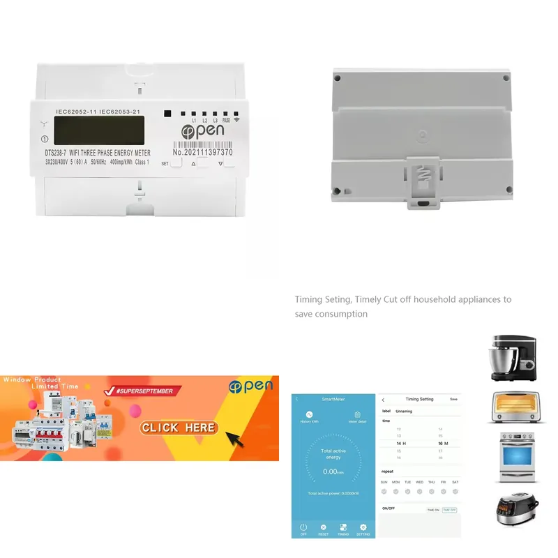 มิเตอร์วัดพลังงานอัจฉริยะแบบสา - Smart Home Energy บทวิจารณ์และราคา