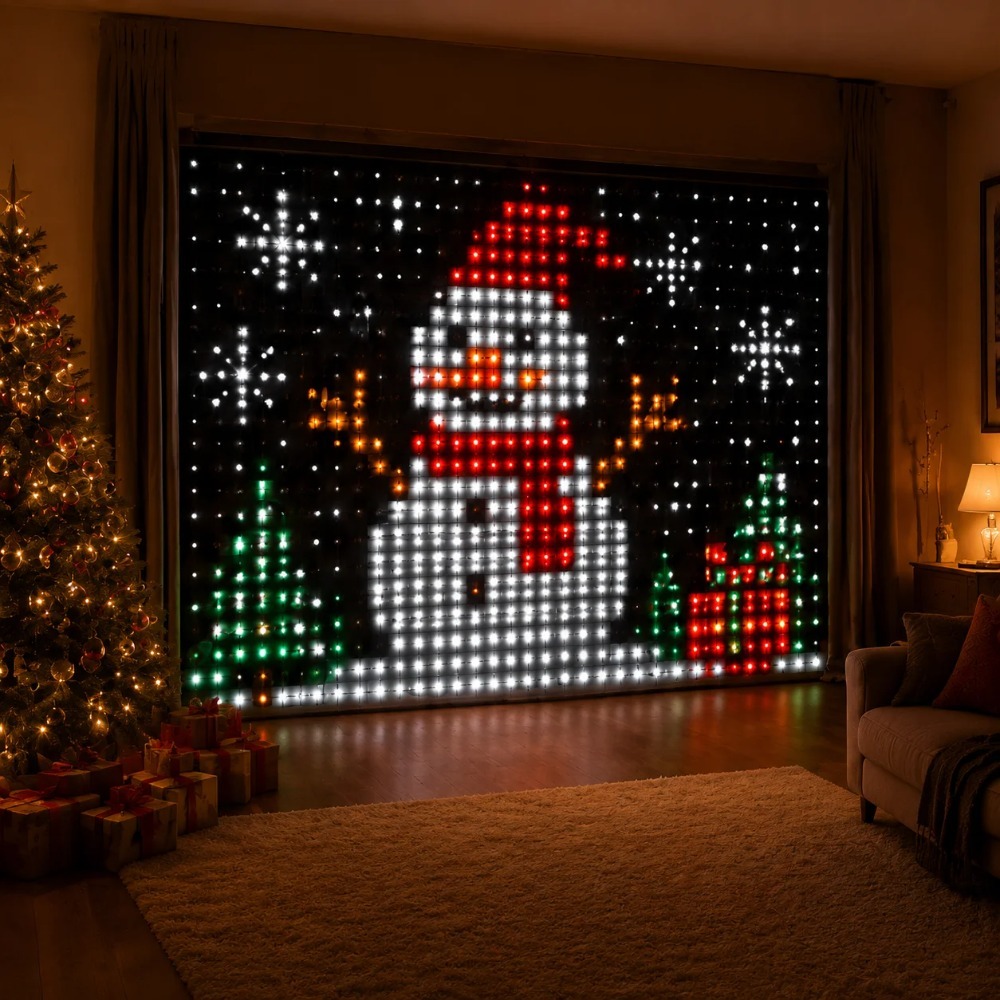 ไฟม่าน LED พิกเซล ควบคุมผ่านแอ - Smart Home Lighting บทวิจารณ์และราคา