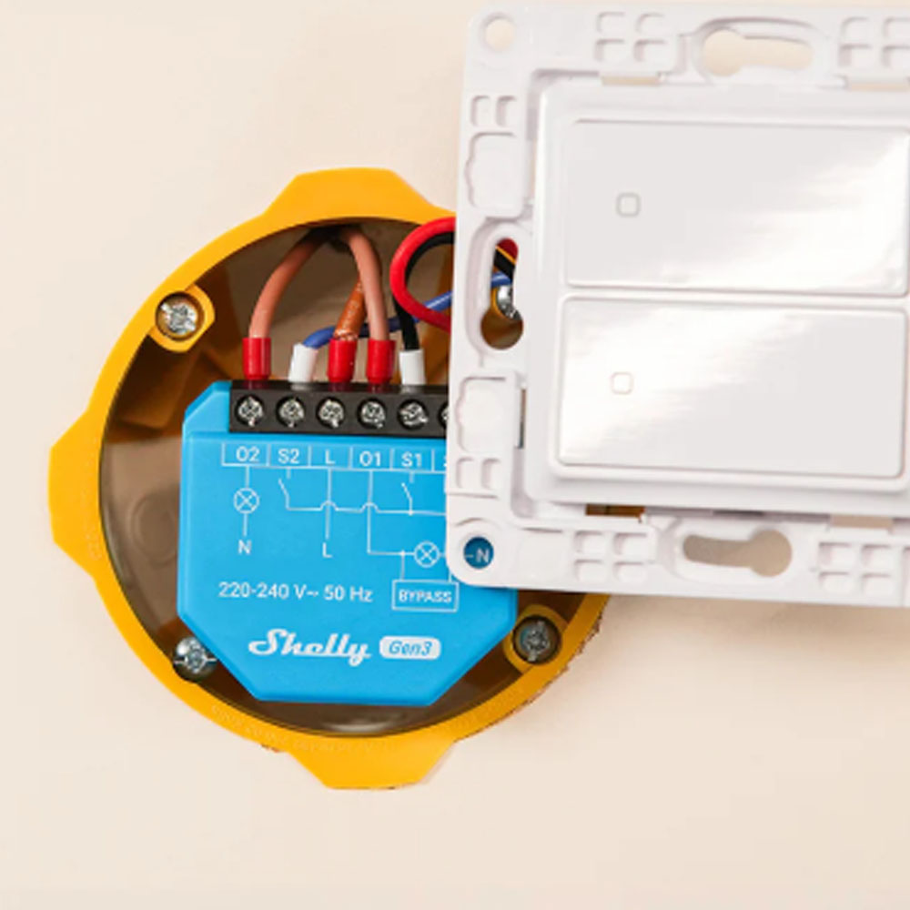 สวิตช์อัจฉริยะ Shelly 2L Gen3  - Smart Home Lighting บทวิจารณ์และราคา