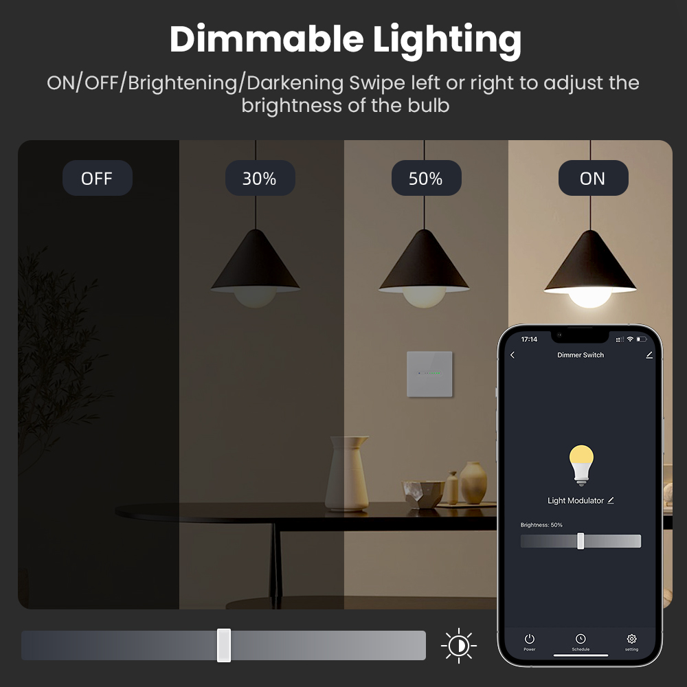 AVATTO WiFi 1/2 Gang Smart Dim - Smart Home Lighting บทวิจารณ์และราคา