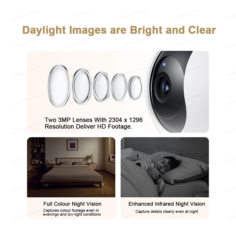 XIAOMI Smart Camera C300 เวอร์ - Smart Home Yeelight บทวิจารณ์และราคา