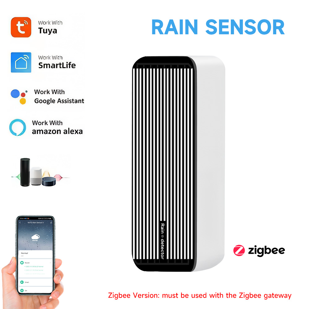 Tuya ZigBee Rain Sensor Tuya R - Smart Home Villa บทวิจารณ์และราคา