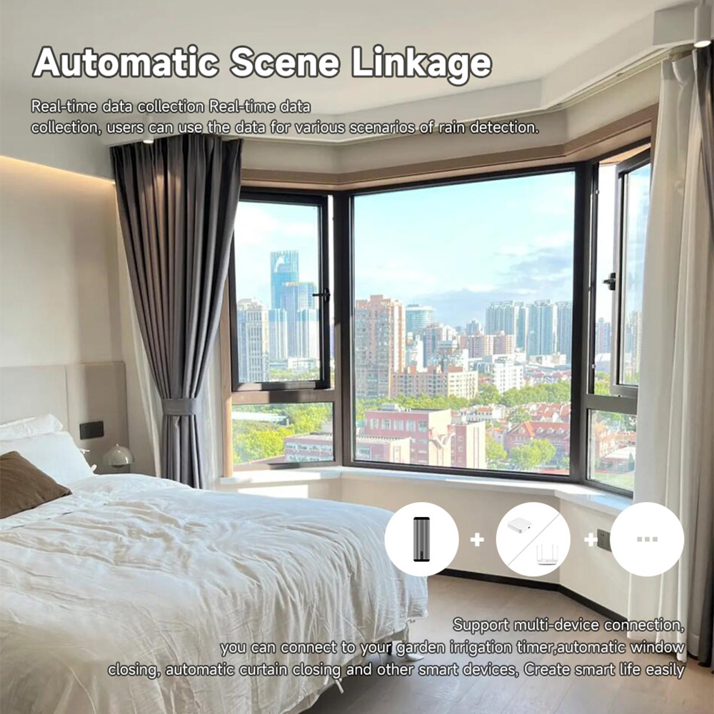 Tuya ZigBee Rain Sensor Tuya R - Smart Home Villa บทวิจารณ์และราคา