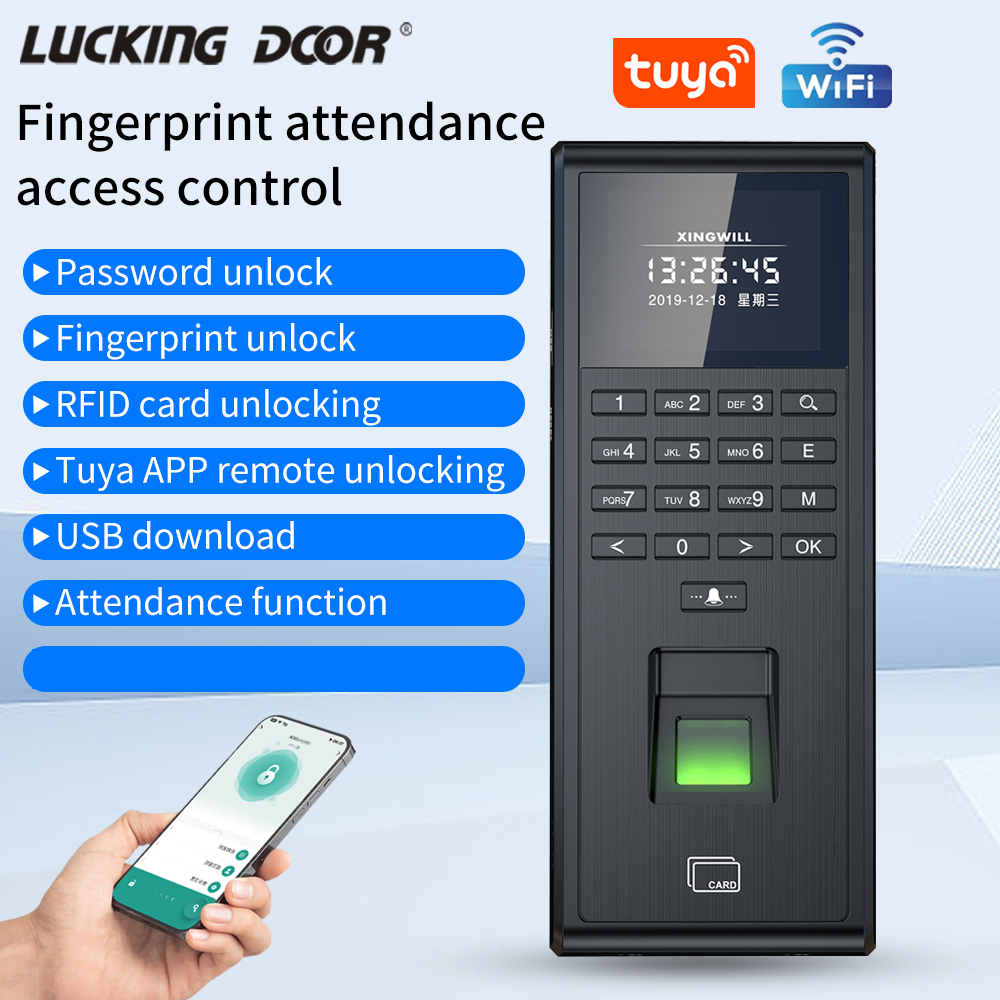 Tuya สมาร์ท Biometric ลายนิ้วม - Smart Home Door Lock บทวิจารณ์และราคา