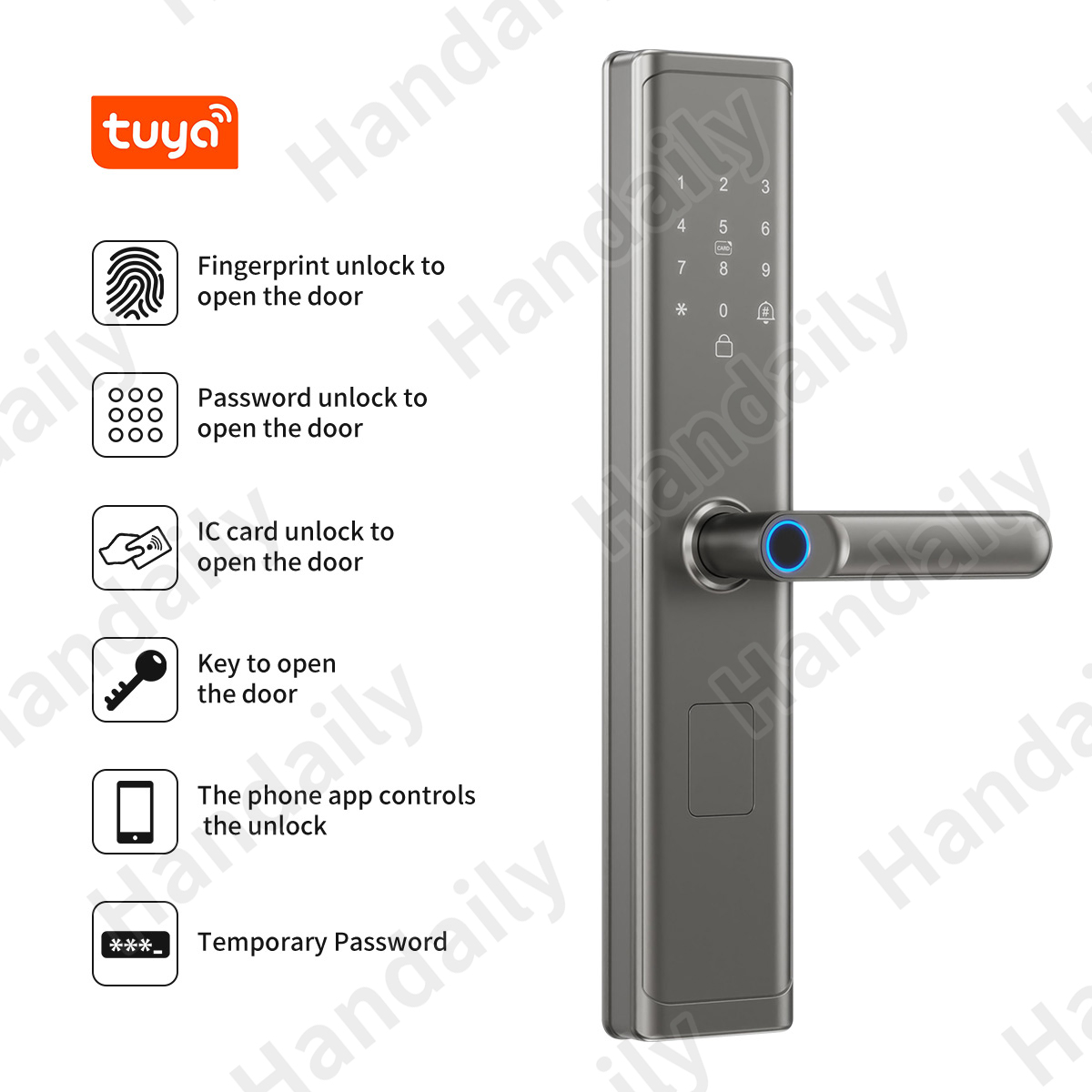 กุญแจล็อคดิจิตอลอัจฉริยะแบบไร้ - Smart Home Door Lock บทวิจารณ์และราคา