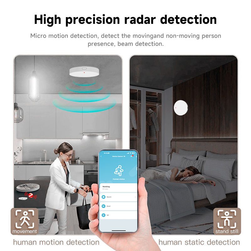 Tuya Zigbee 3.0 24GHz MmWave เ - Smart Home Villa บทวิจารณ์และราคา