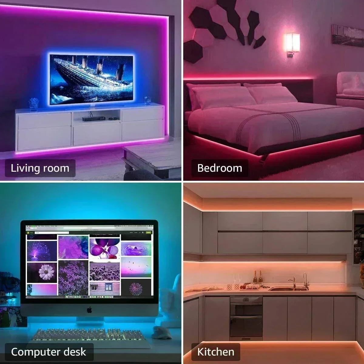 ไฟ LED RGB อัจฉริยะสำหรับเล่นเ - Smart Home Lighting บทวิจารณ์และราคา