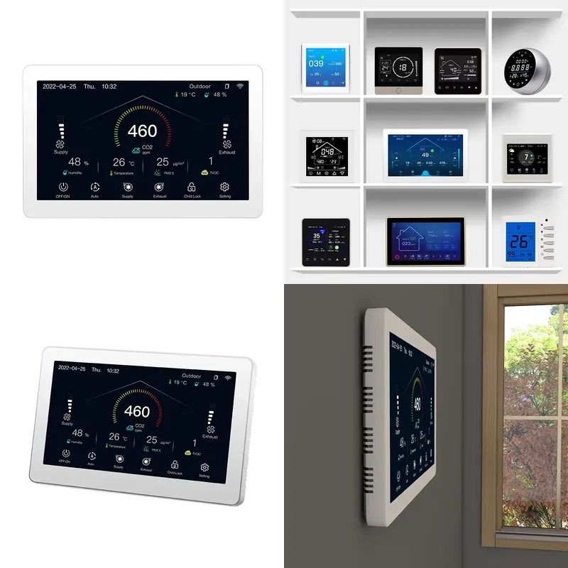 ตัวควบคุมระบบ HVAC แบบ HRV ERV - Smart Home Controller บทวิจารณ์และราคา