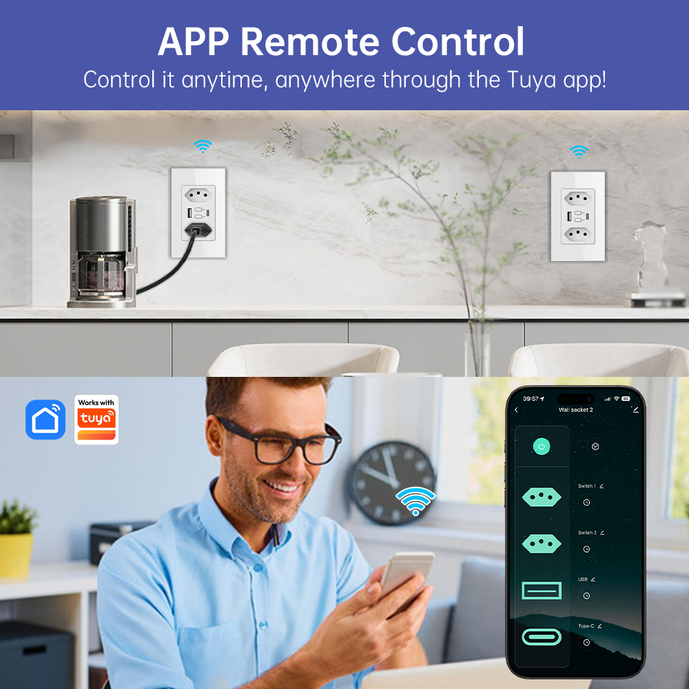 MANHOT ปลั๊กไฟอัจฉริยะ Wifi สำ - Smart Home Energy บทวิจารณ์และราคา