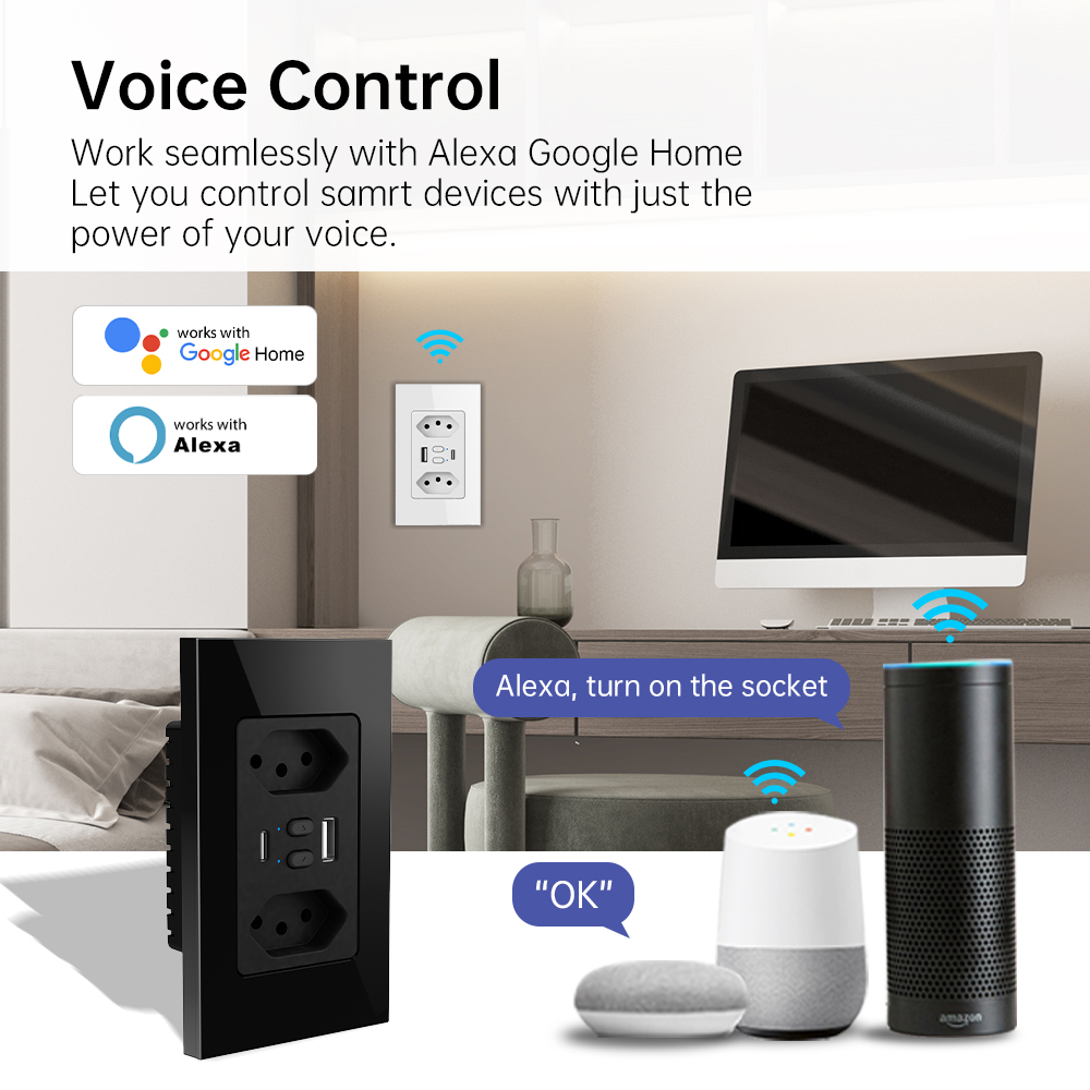 MANHOT ปลั๊กไฟอัจฉริยะ Wifi สำ - Smart Home Energy บทวิจารณ์และราคา