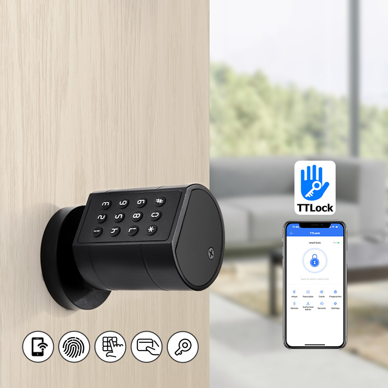 สมาร์ทล็อคประตูทรงกระบอกยูโร t - Smart Home Door Lock บทวิจารณ์และราคา