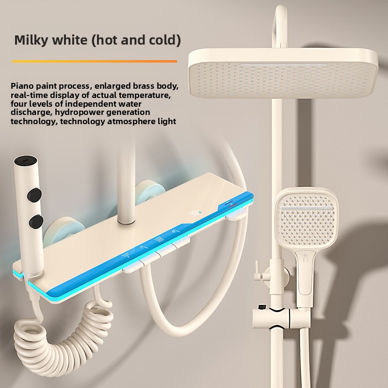ชุดฝักบัวควบคุมอุณหภูมิพร้อมหน - Smart Home Lighting บทวิจารณ์และราคา