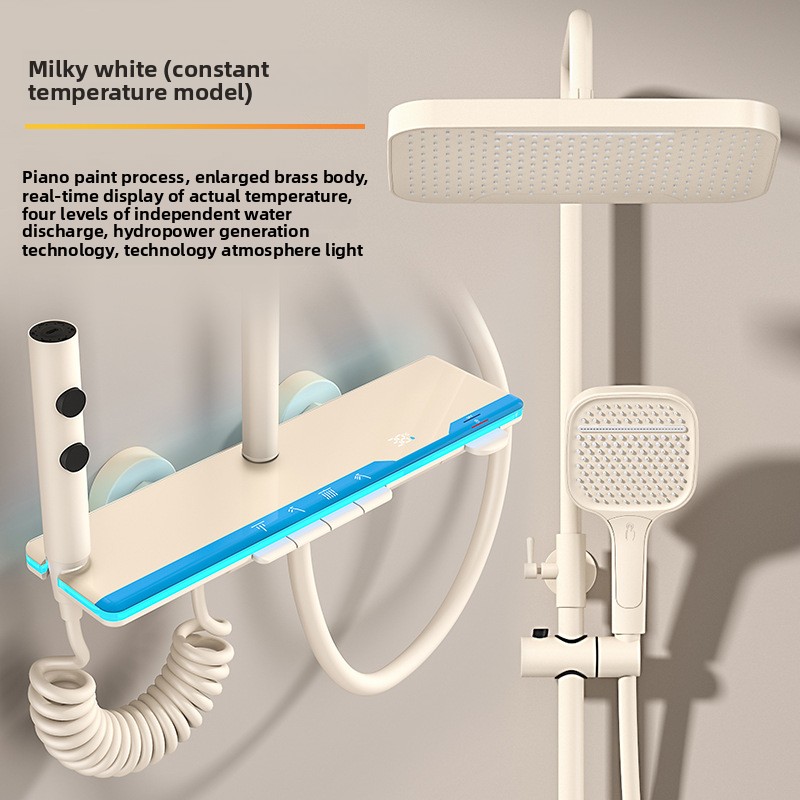 ชุดฝักบัวควบคุมอุณหภูมิพร้อมหน - Smart Home Lighting บทวิจารณ์และราคา