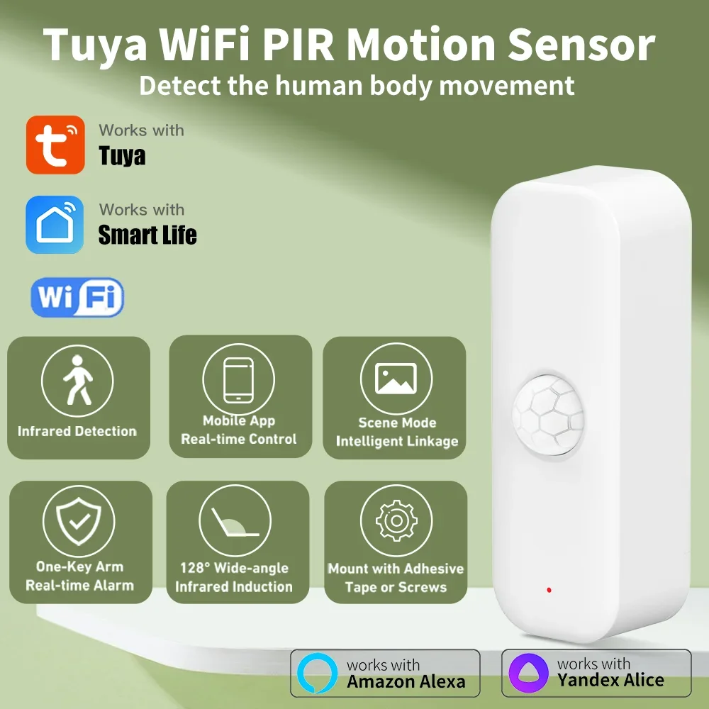 เซ็นเซอร์ตรวจจับความเคลื่อนไหว - Smart Home Diy บทวิจารณ์และราคา
