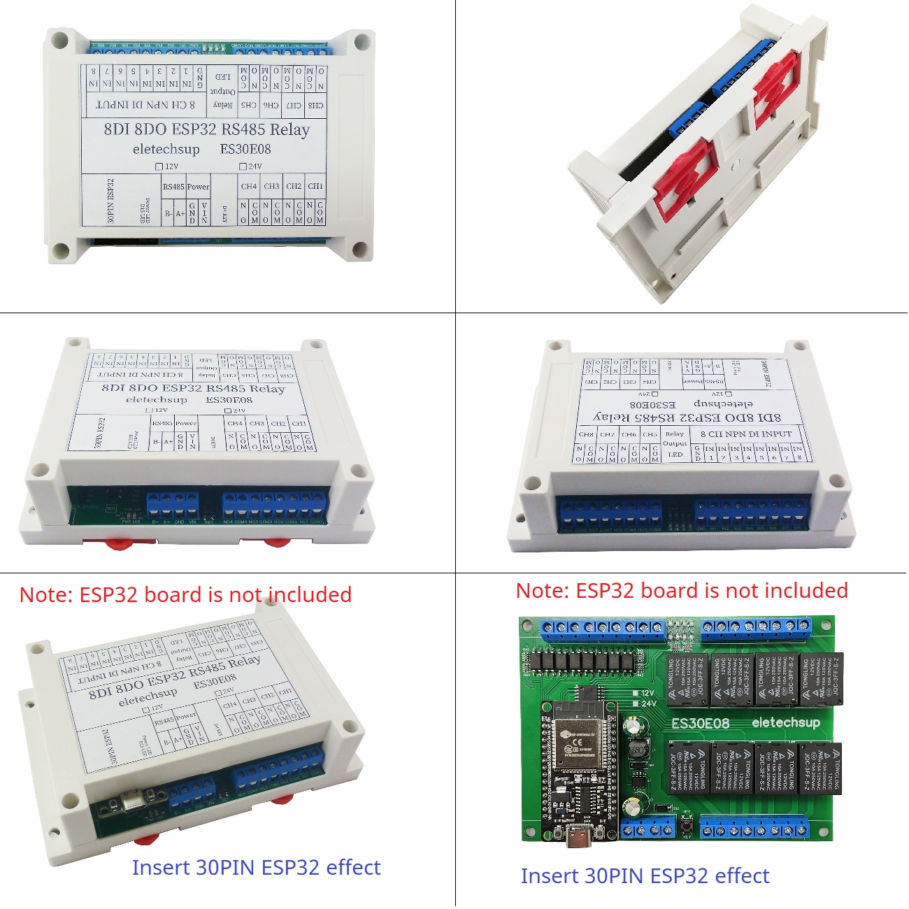 ESP32 8CH โมดูลรีเลย์ที่ตั้งโป - Smart Home With Plc บทวิจารณ์และราคา