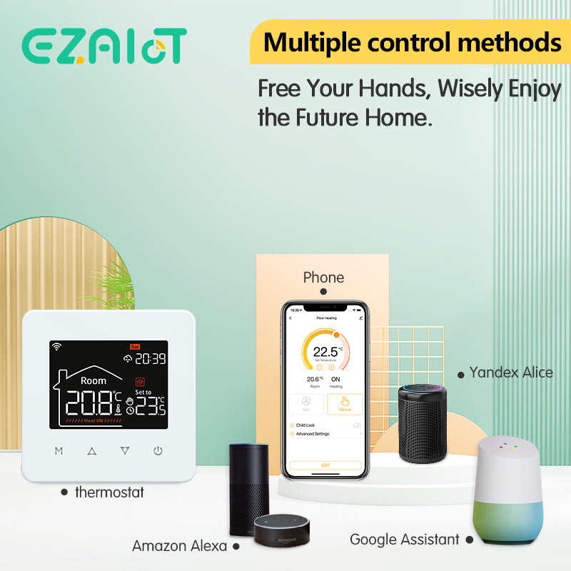 Smart WiFi Thermostat สําหรับเ - Smart Home Yandex บทวิจารณ์และราคา