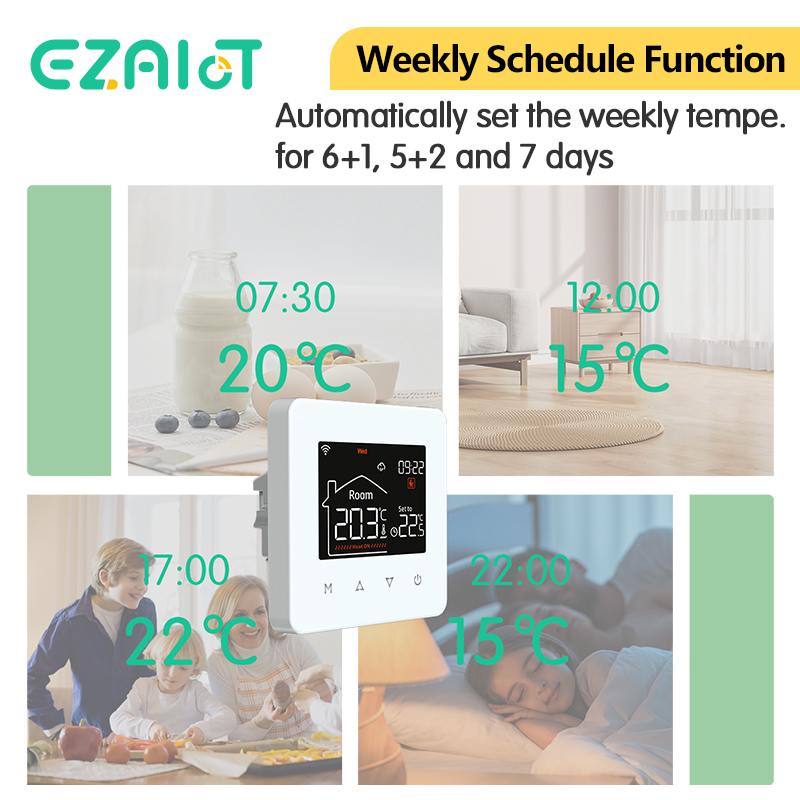 Smart WiFi Thermostat สําหรับเ - Smart Home Yandex บทวิจารณ์และราคา