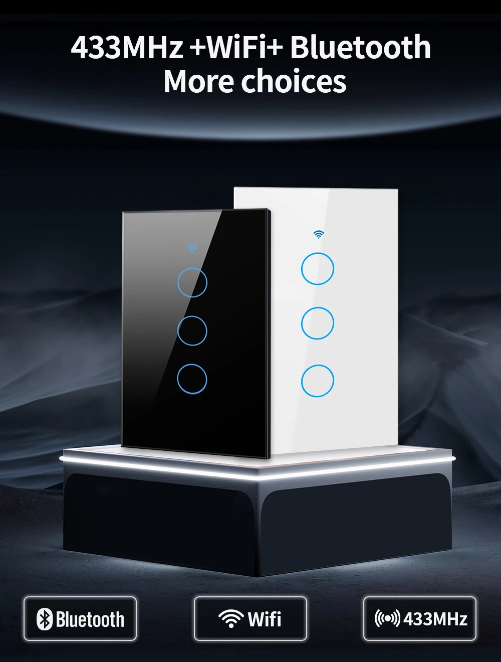 Tnce Tuya สวิตช์ไฟอัจฉริยะ wif - Smart Home Lighting บทวิจารณ์และราคา