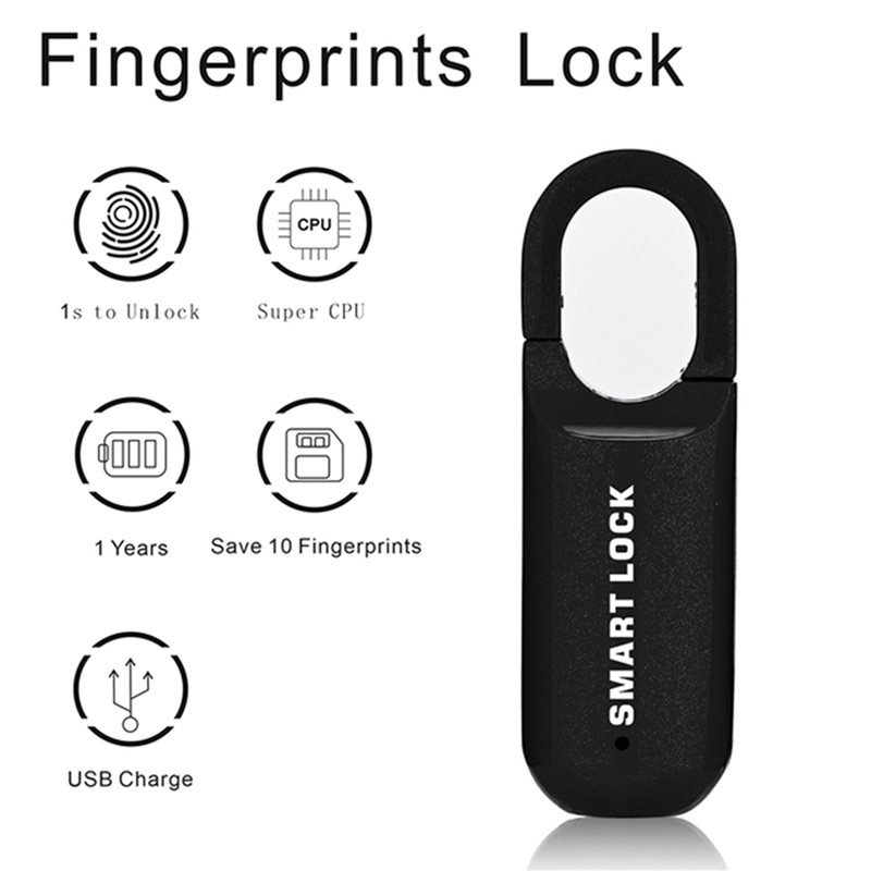BAAE 2X กุญแจล็อคแบบสแกนลายนิ้ - Smart Home Door Lock บทวิจารณ์และราคา