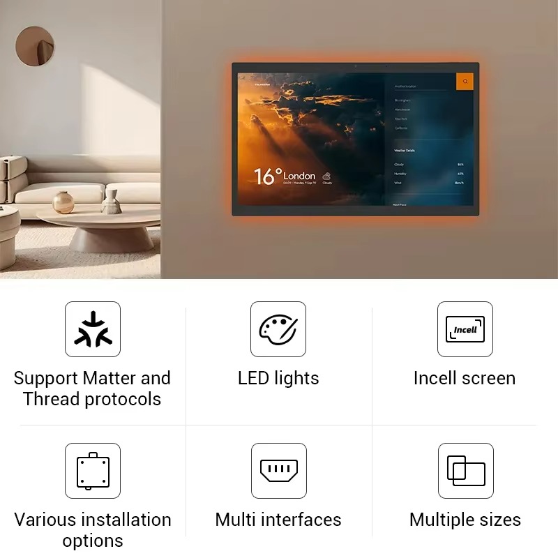 แผงควบคุมบ้านอัจฉริยะระบบแอนดร - Smart Home Controller บทวิจารณ์และราคา
