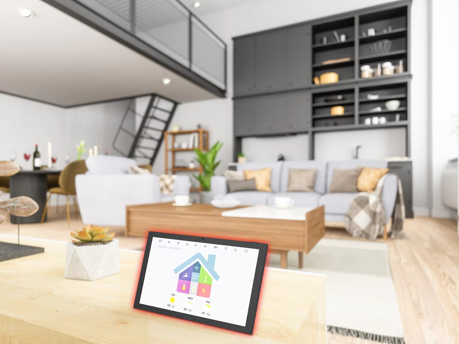 แผงควบคุมบ้านอัจฉริยะระบบแอนดร - Smart Home Controller บทวิจารณ์และราคา